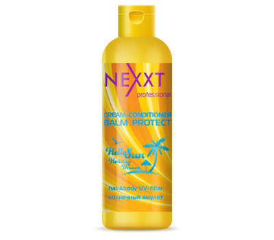 Крем-кондиционер солнечный амулет с уф фильтром Nexxt Hello Sun Holiday Dream Hair&Body Uv-Filte